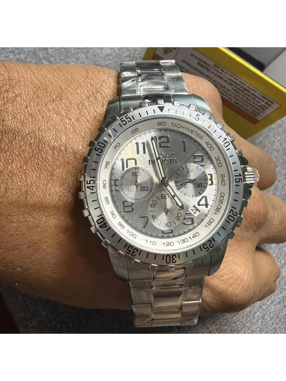 Invicta Specialty Men’s Chronograph Stainless Steel Watch